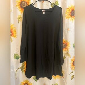 Mossimo Supply Co. Black Long Sleeve Dress